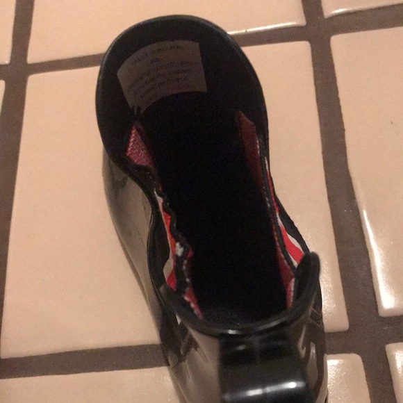 Size 8 Ralph Lauren Black Rain Boots - Picture 2 of 3